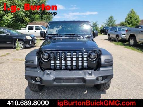 Used 2022 Jeep Wrangler Unlimited Sport AWD/4WD image 2