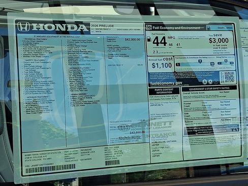 New 2026 Honda Prelude image 3