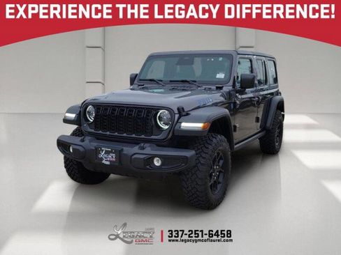 Used 2025 Jeep Wrangler Unlimited Sport S 4xe AWD/4WD image 1