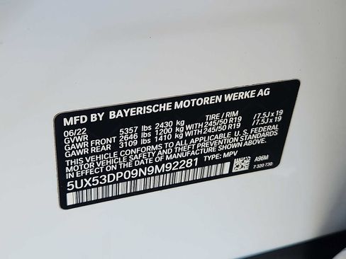 Used 2022 BMW X3 xDrive30i w/ Premium Package 2 AWD/4WD image 27