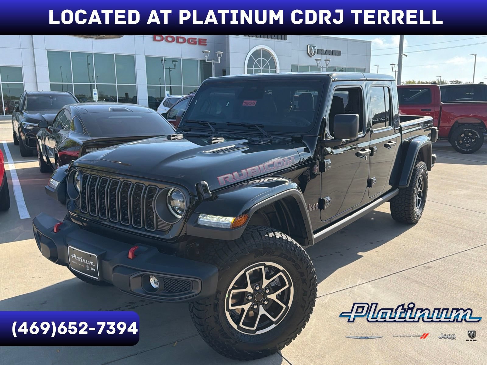 New 2026 Jeep Gladiator Rubicon w/ Steel Power Dome Hood Package AWD/4WD 360° Tour