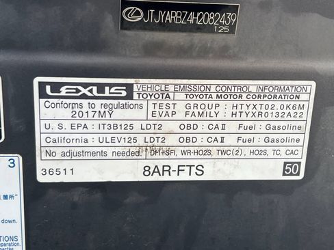 Used 2017 Lexus NX 200t FWD w/ Premium Package image 29