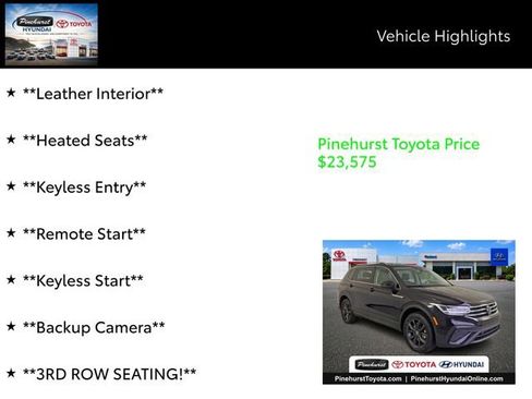 Used 2024 Volkswagen Tiguan SE FWD image 14