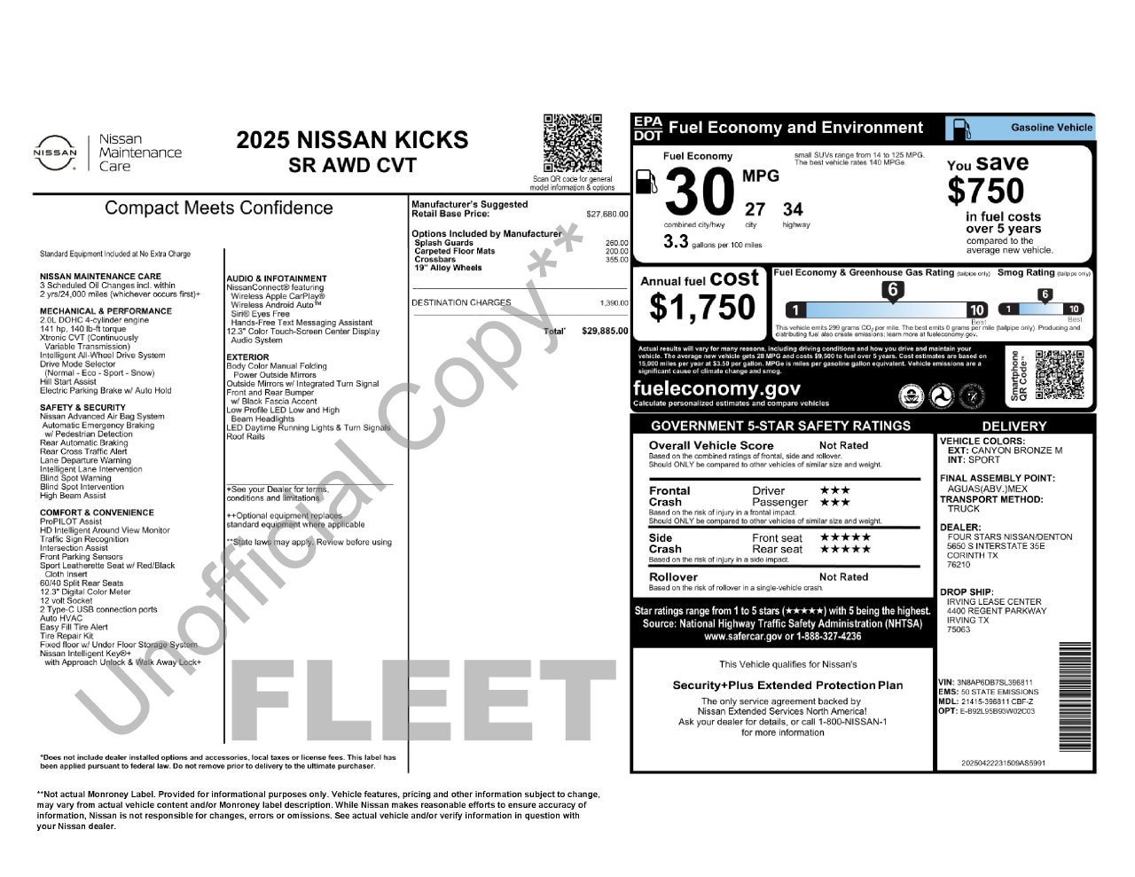 Used 2025 Nissan Kicks SR AWD/4WD image 29