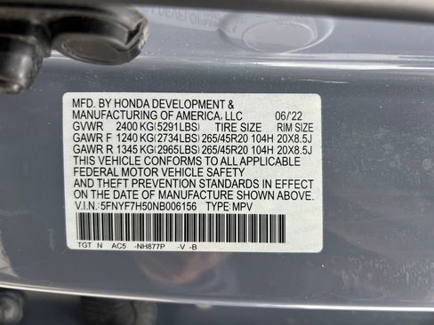 Used 2022 Honda Passport EX-L image 32