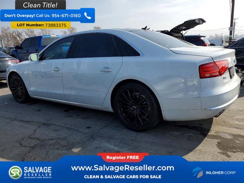 Used 2014 Audi A8 L TDI w/ Premium Package image 3