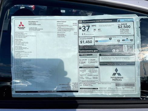 New 2024 Mitsubishi Mirage G4 LE image 16