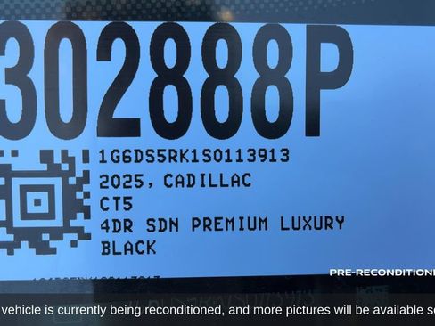 Used 2025 Cadillac CT5 Premium Luxury w/ Sun And Sound Package AWD/4WD image 19
