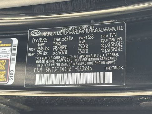 New 2026 Hyundai Santa Cruz SEL AWD/4WD image 33