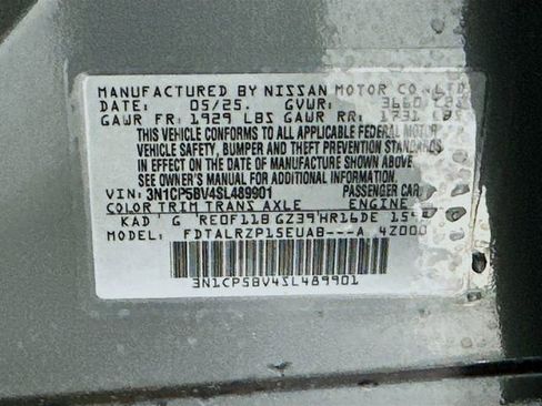 Used 2025 Nissan Kicks Play S FWD image 29