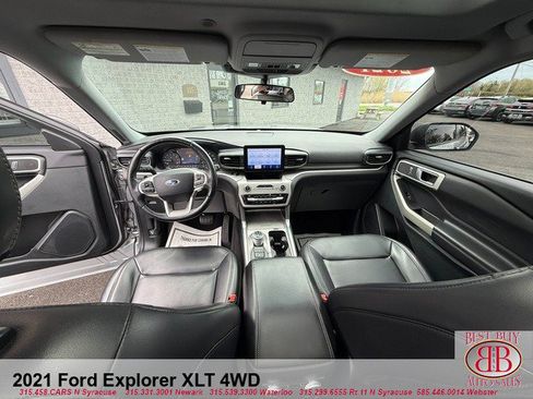 Used 2021 Ford Explorer XLT w/ Equipment Group 202A AWD/4WD image 16