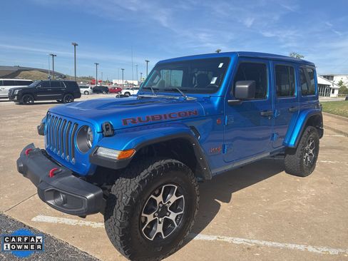Used 2022 Jeep Wrangler Unlimited Rubicon w/ LED Lighting Group AWD/4WD image 7