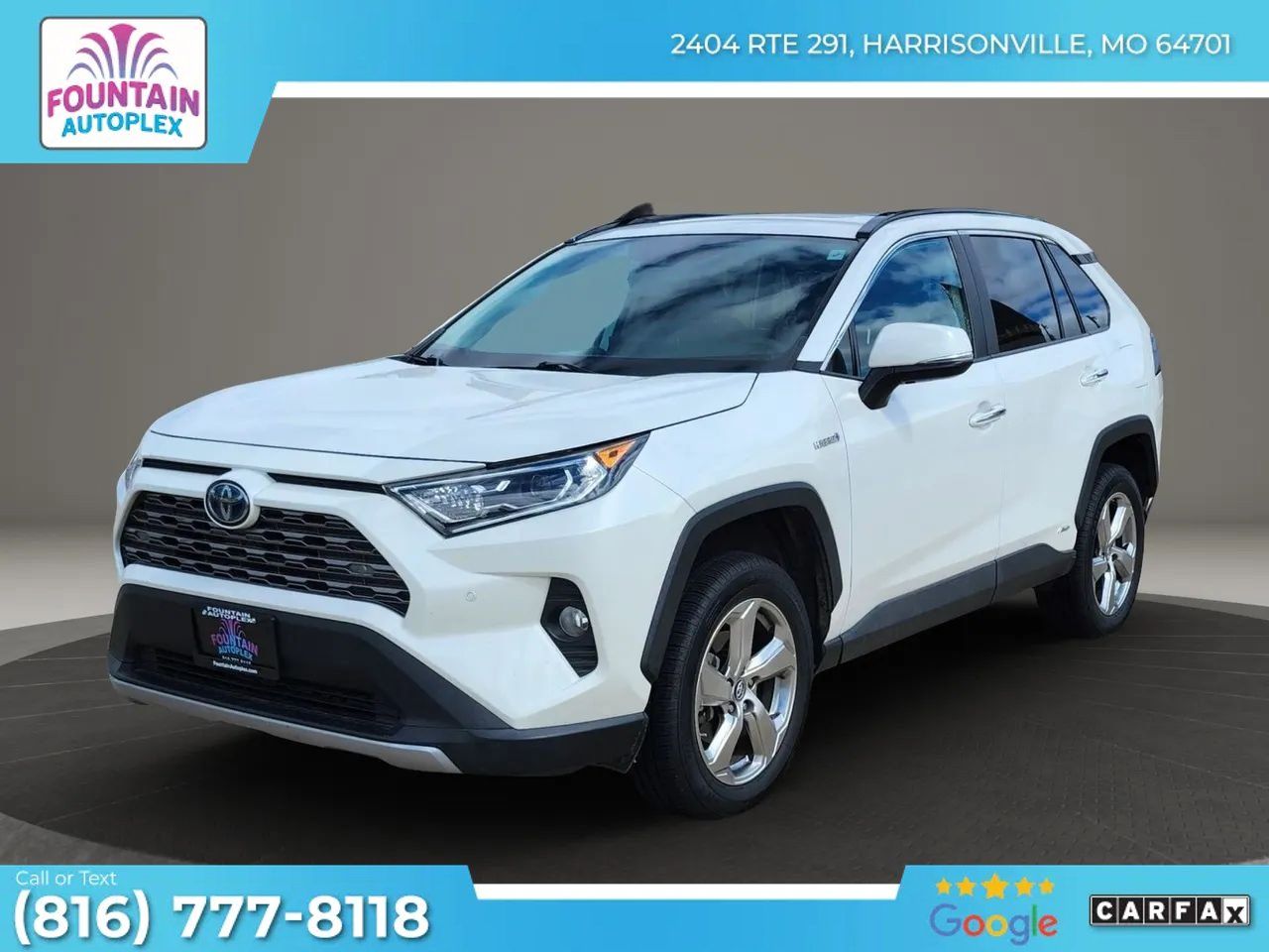 Used 2019 Toyota RAV4 Limited w/ Carpet Mat Package AWD/4WD image 1