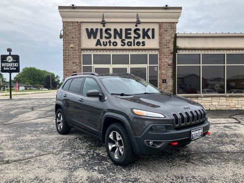 Used 2015 Jeep Cherokee Trailhawk w/ Leather Interior Group AWD/4WD image 1