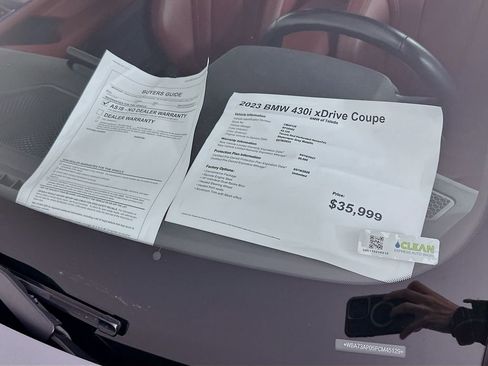 Certified 2023 BMW 430i xDrive Coupe w/ Convenience Package image 13