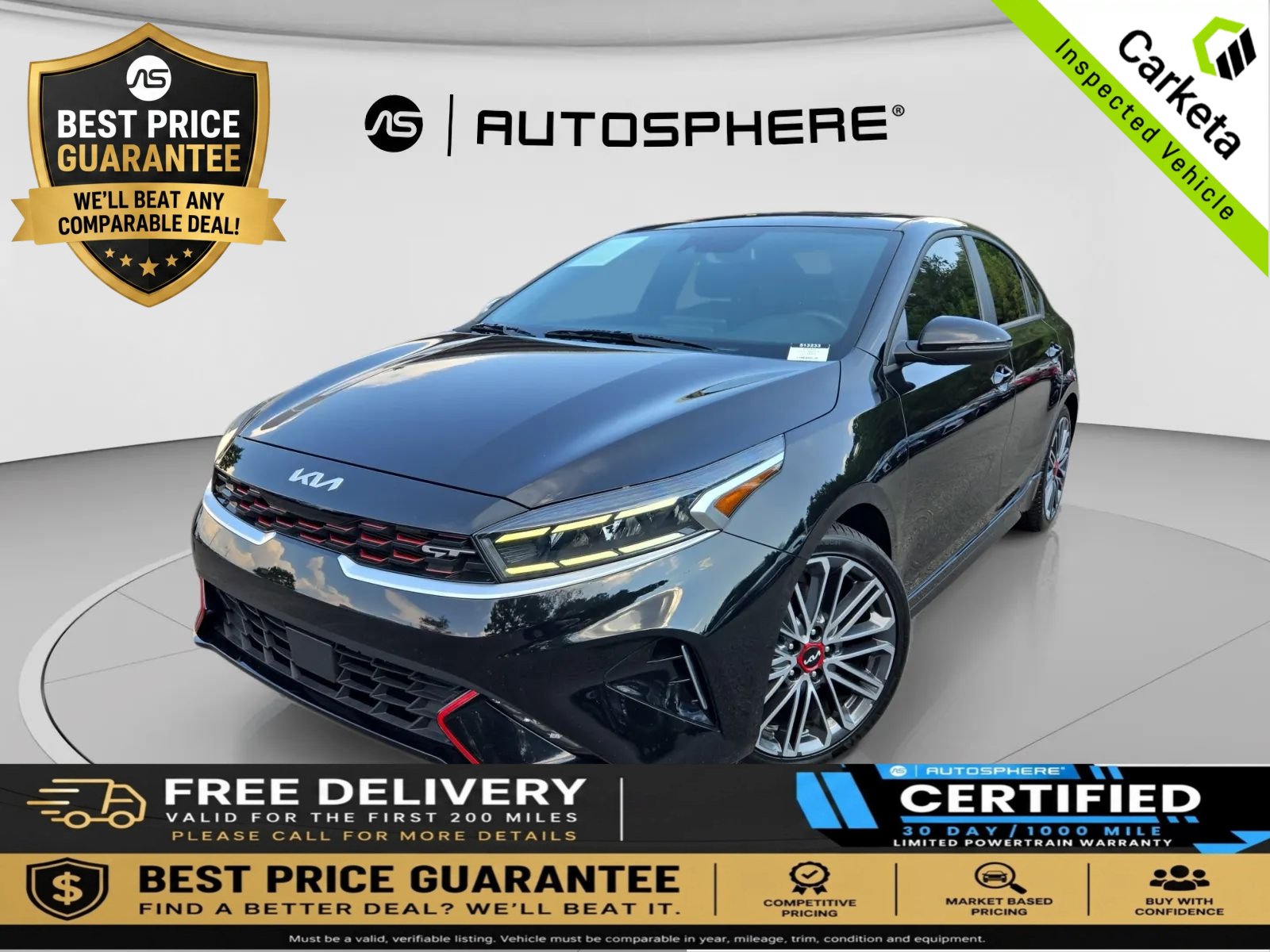Used 2023 Kia Forte GT w/ GT2 Package FWD image 1
