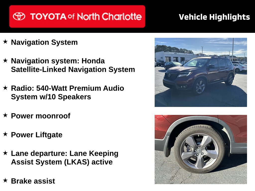 Used 2020 Honda Passport Touring image 4