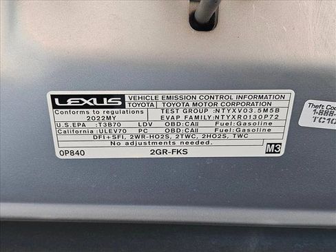 Used 2022 Lexus ES 350 w/ Accessory Package FWD image 25
