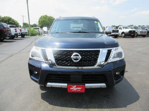 Used 2017 Nissan Armada Platinum w/ Captain Seat Package AWD/4WD image 11