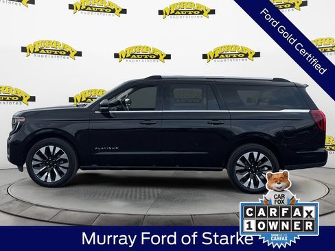 Certified 2025 Ford Expedition Max Platinum w/ Driver's Package AWD/4WD image 3