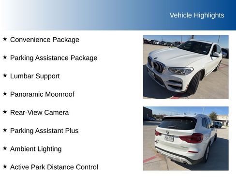 Used 2021 BMW X3 sDrive30i w/ Convenience Package image 5