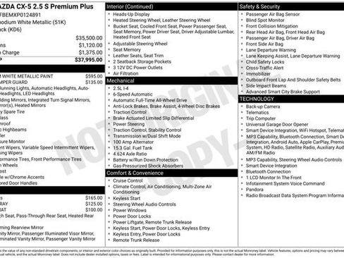 Used 2023 MAZDA CX-5 AWD 2.5 S w/ Premium Plus Pkg image 15