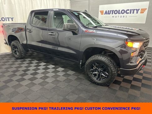 Used 2022 Chevrolet Silverado 1500 Custom Trail Boss AWD/4WD image 1