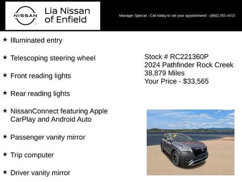 Certified 2024 Nissan Pathfinder Rock Creek AWD/4WD image 25