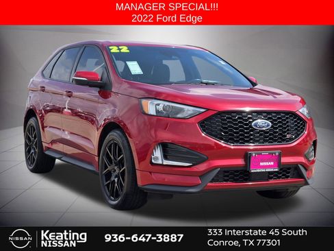 Used 2022 Ford Edge ST AWD/4WD image 1