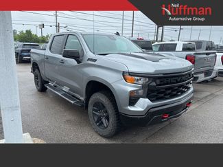 Used 2023 Chevrolet Silverado 1500 Custom Trail Boss w/ LPO, Dark Essentials Package AWD/4WD video 1