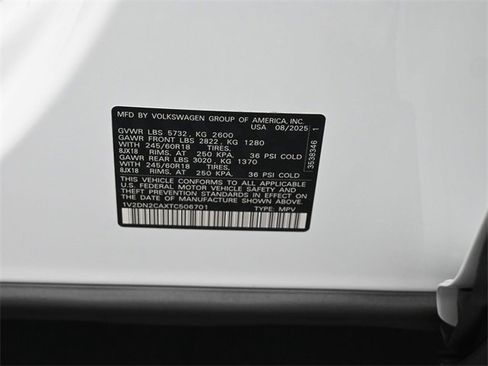 New 2026 Volkswagen Atlas SE image 18