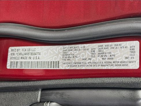 Used 2026 Jeep Grand Cherokee L 2WD image 12