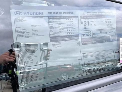 New 2026 Hyundai Kona SEL Sport FWD image 13