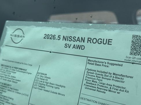 New 2026 Nissan Rogue SV image 23