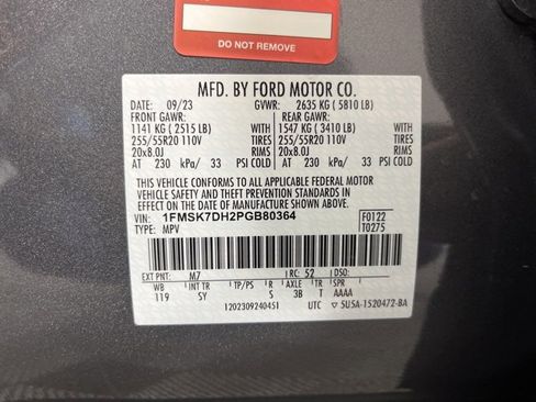 Used 2023 Ford Explorer XLT w/ Equipment Group 202A image 36