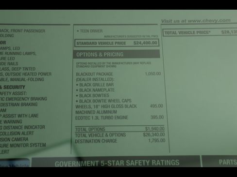 New 2026 Chevrolet TrailBlazer LT w/ LPO, Blackout Package image 22