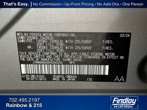 Used 2024 Subaru Solterra Touring w/ Touring Package image 34