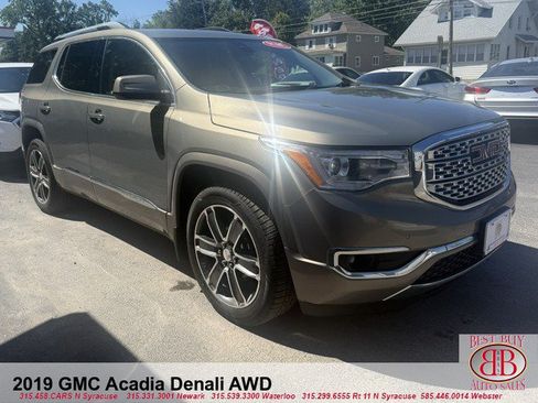 Used 2019 GMC Acadia Denali w/ LPO, Floor Liner Package AWD/4WD image 1