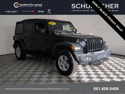 Certified 2022 Jeep Wrangler Unlimited Sport