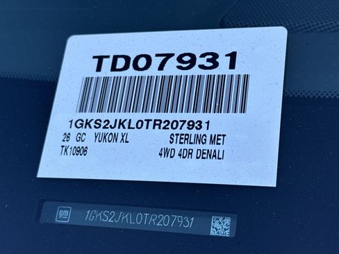 New 2026 GMC Yukon XL Denali w/ Sun & Power Step Package image 41