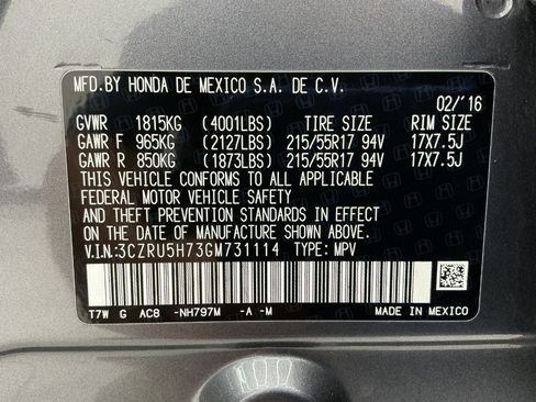 Used 2016 Honda HR-V EX-L image 50