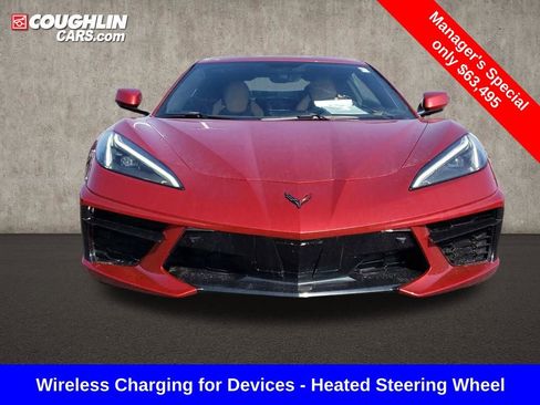 Used 2021 Chevrolet Corvette Stingray Preferred Cpe w/ Body-Color Dual Roof Package RWD image 9