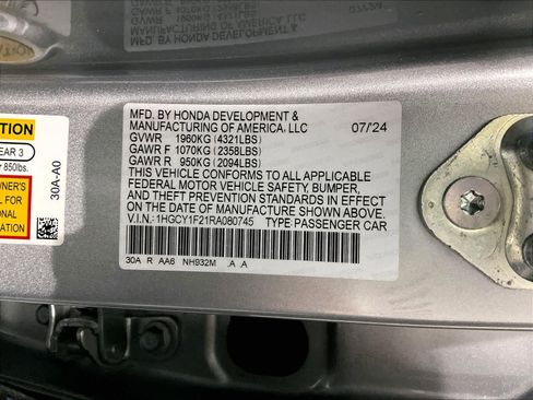 Used 2024 Honda Accord LX image 32
