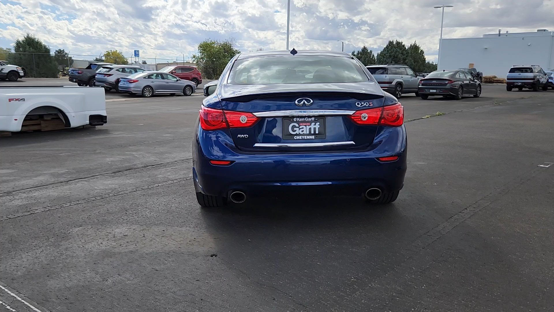 Used 2016 INFINITI Q50 Red Sport 400 AWD/4WD image 3