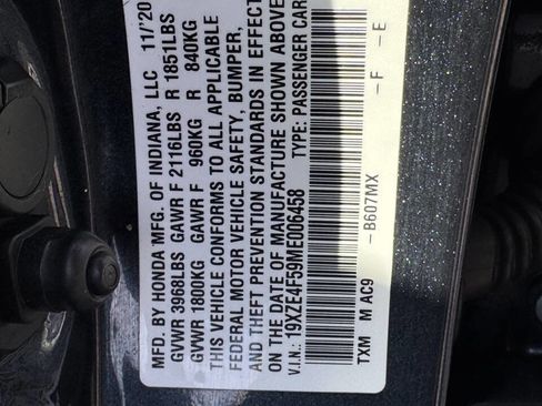 Used 2021 Honda Insight EX image 33