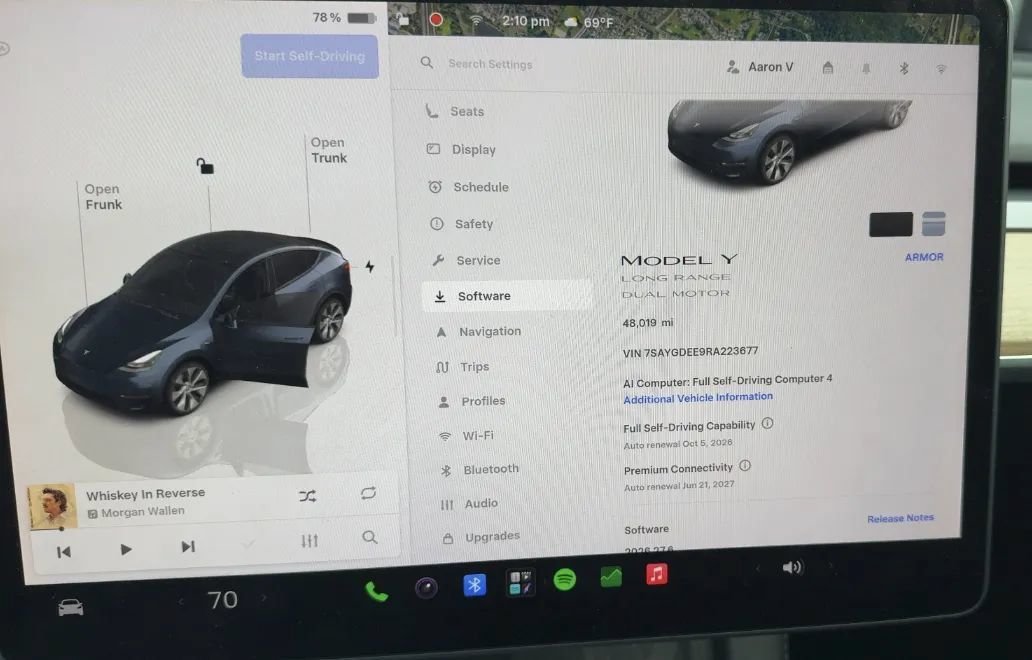 Used 2024 Tesla Model Y Long Range AWD/4WD image 5