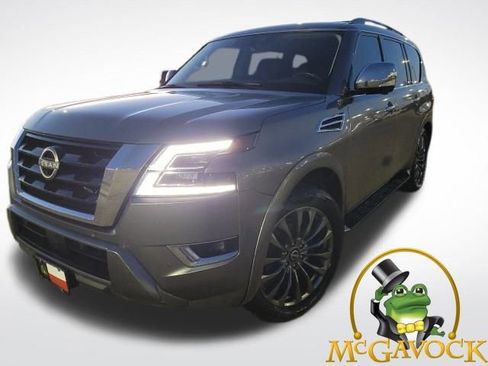 Used 2023 Nissan Armada Platinum w/ Cargo Package image 1
