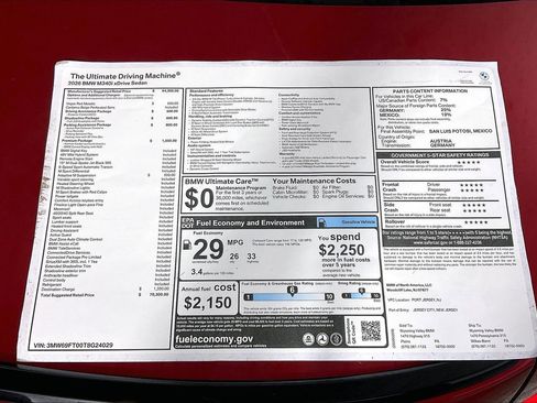 New 2026 BMW M340i xDrive w/ Premium Package AWD/4WD image 17