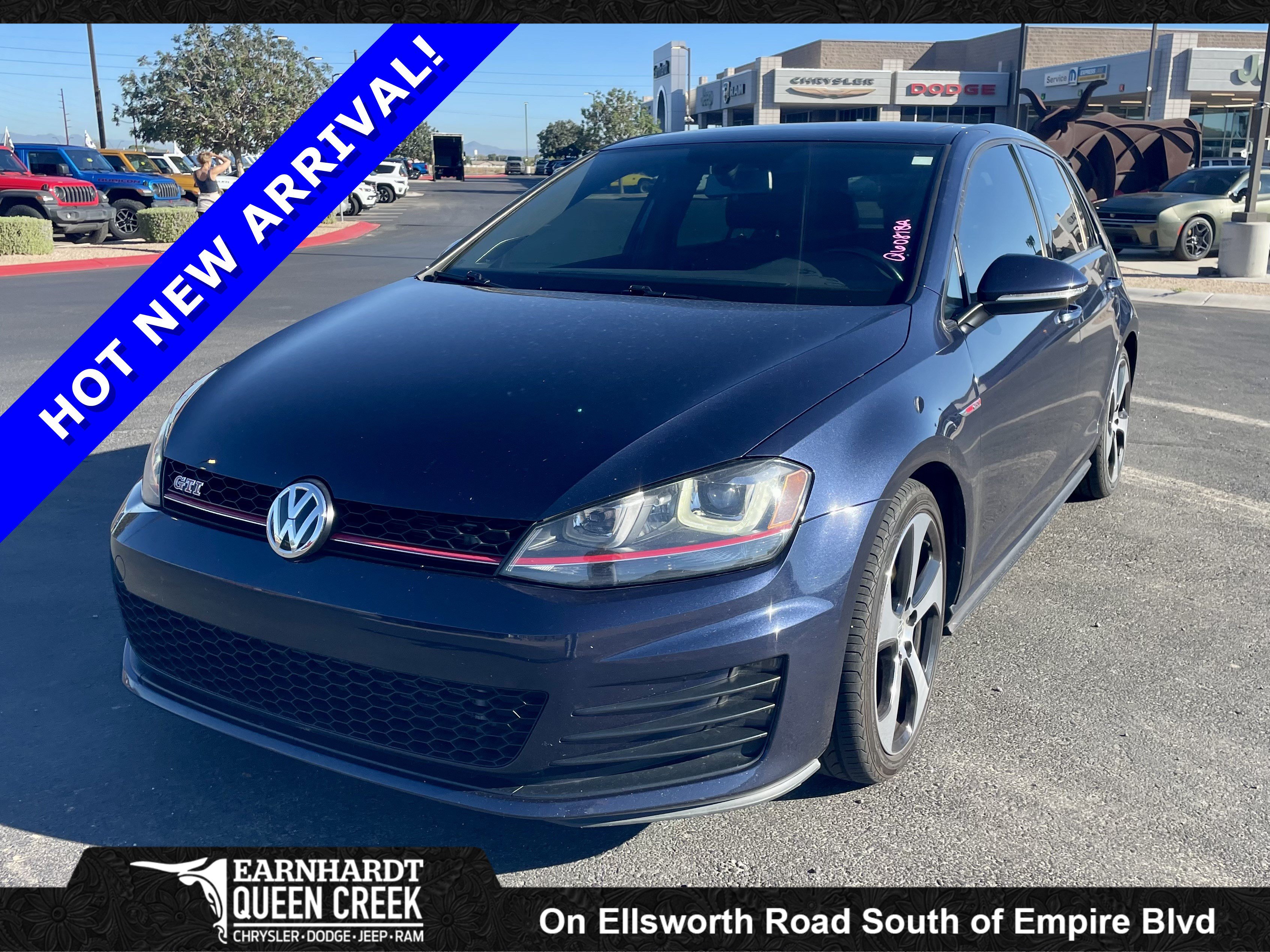 Used 2016 Volkswagen GTI Autobahn w/ Lighting Package (SEL) FWD image 1