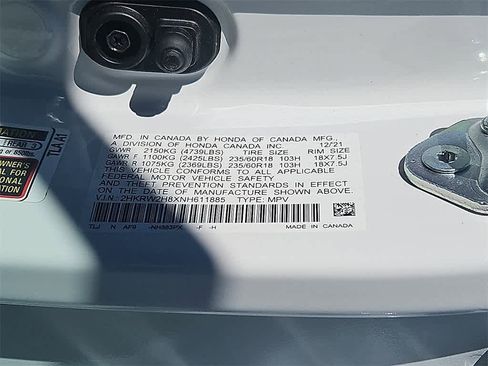 Certified 2022 Honda CR-V EX-L image 24